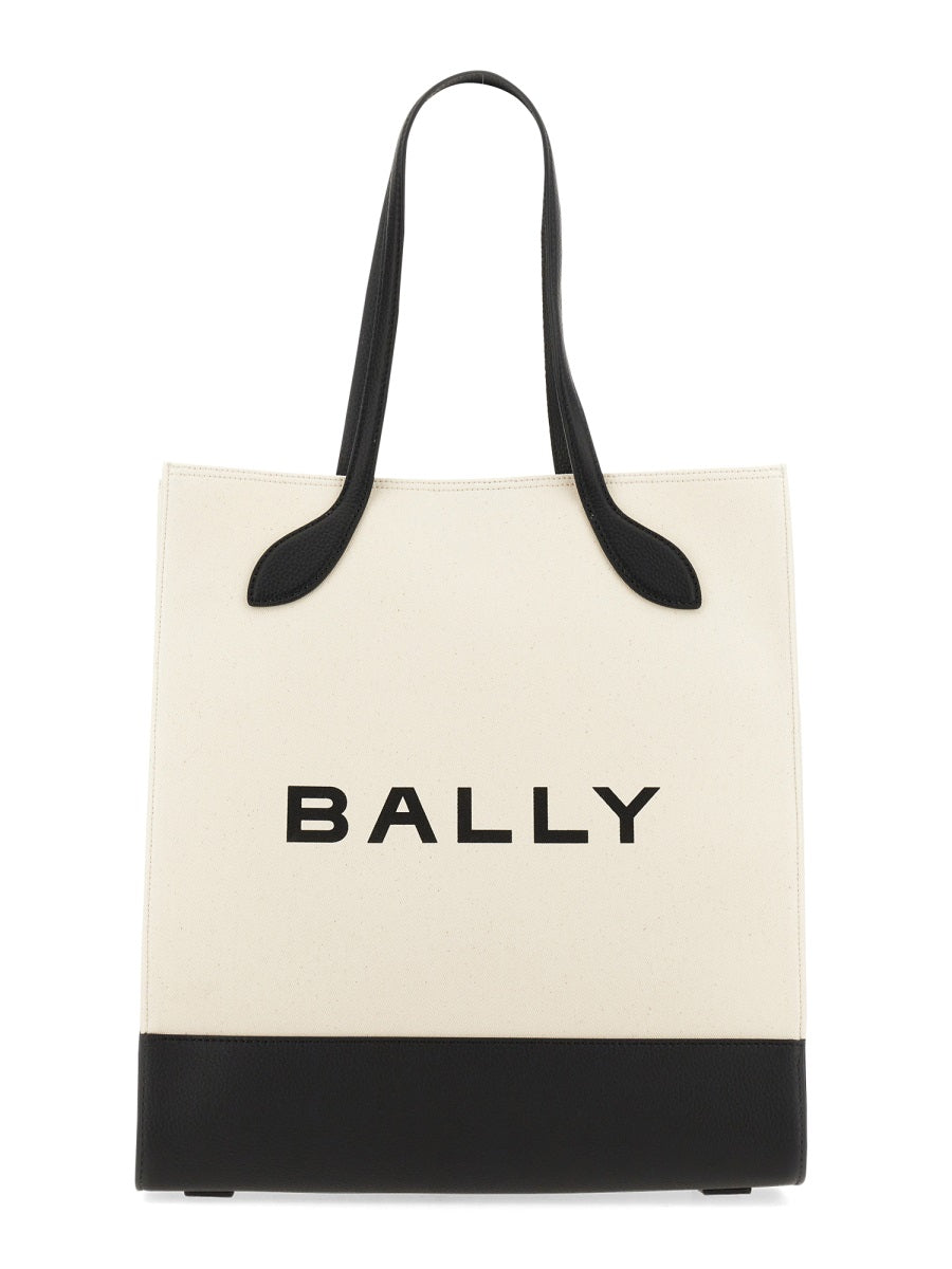 Bally Tote Bag — White Leather