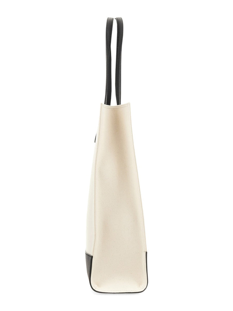 Bally Tote Bag — White Leather