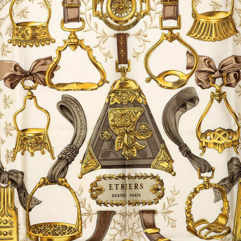 Etriers Silk Scarf 90 - Image 2