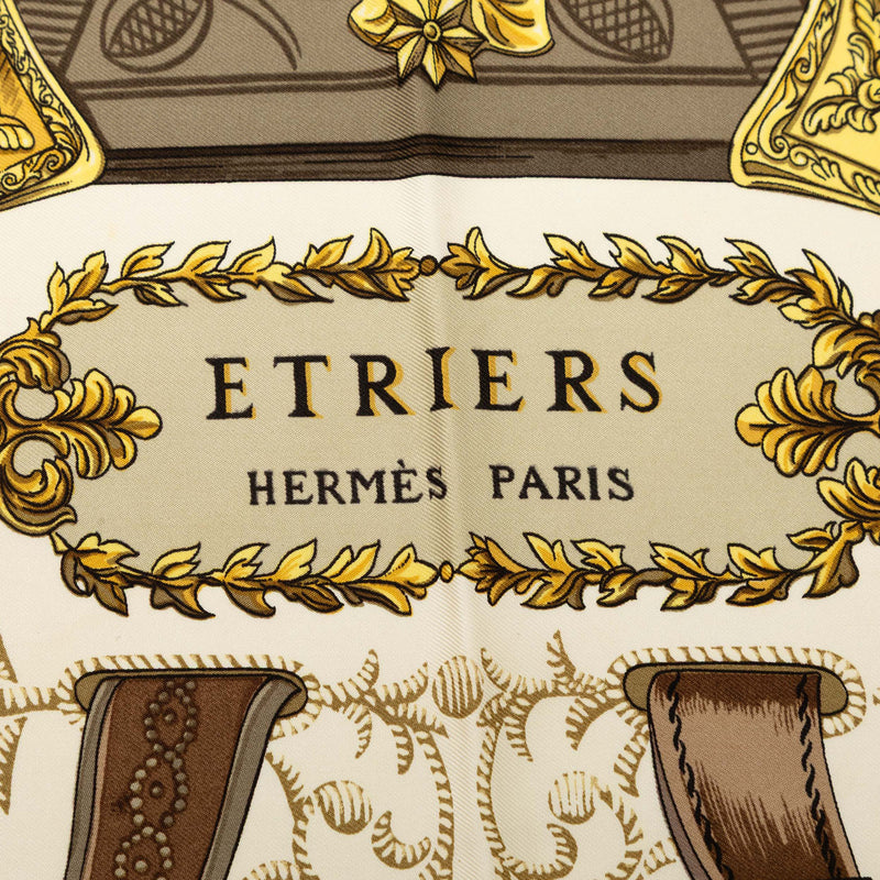 Etriers Silk Scarf 90 - Image 3