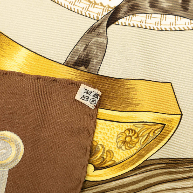 Etriers Silk Scarf 90 - Image 4