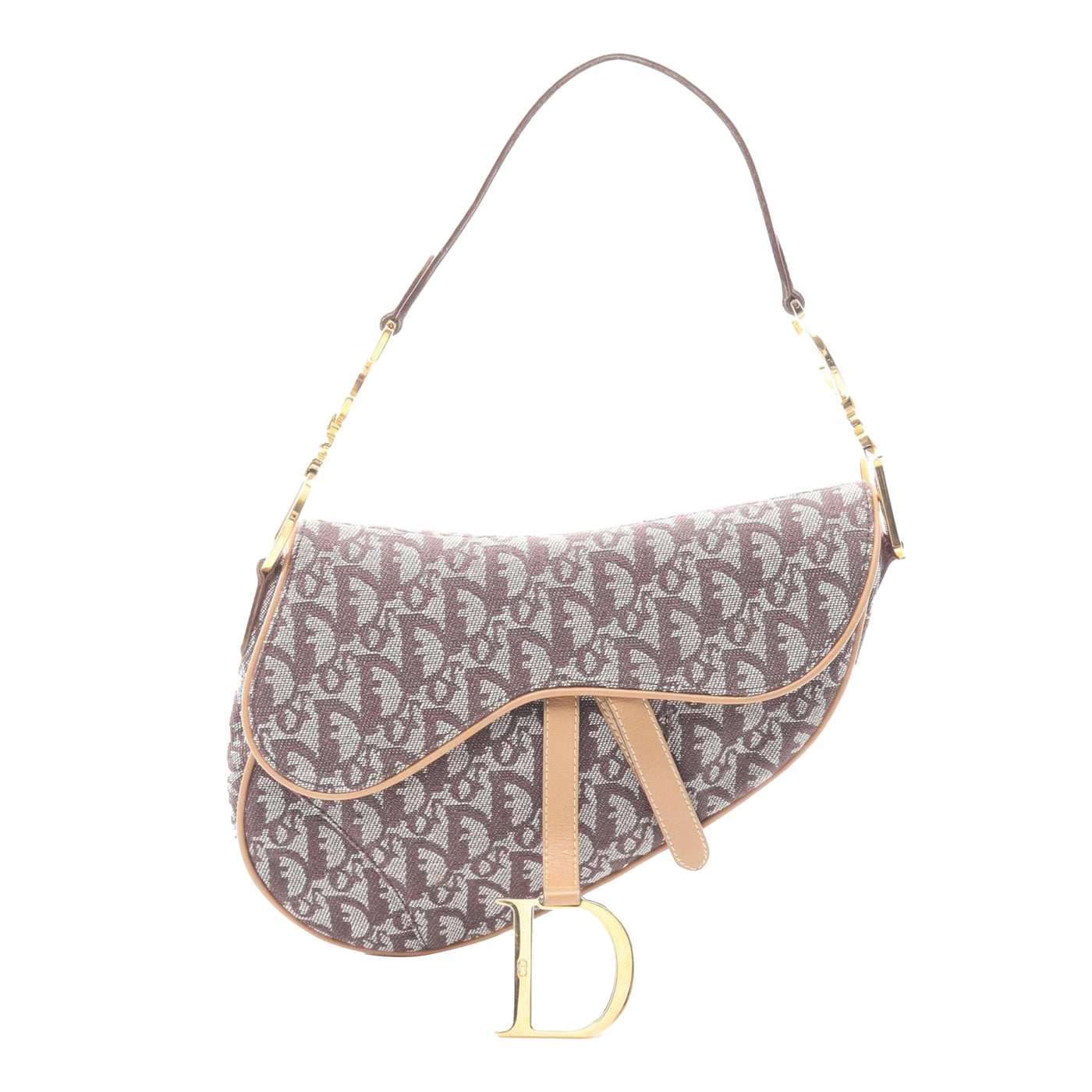 Diorissimo Canvas Saddle Bag - Image 1