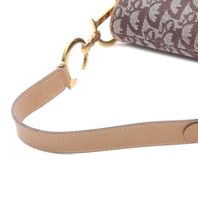 Diorissimo Canvas Saddle Bag - Image 10