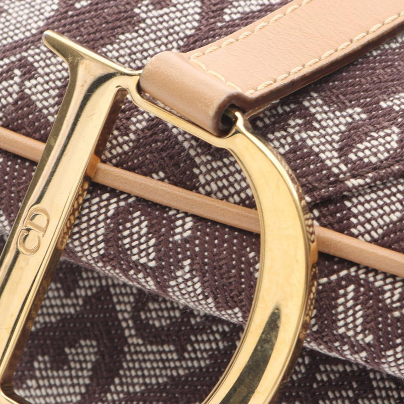 Diorissimo Canvas Saddle Bag - Image 9
