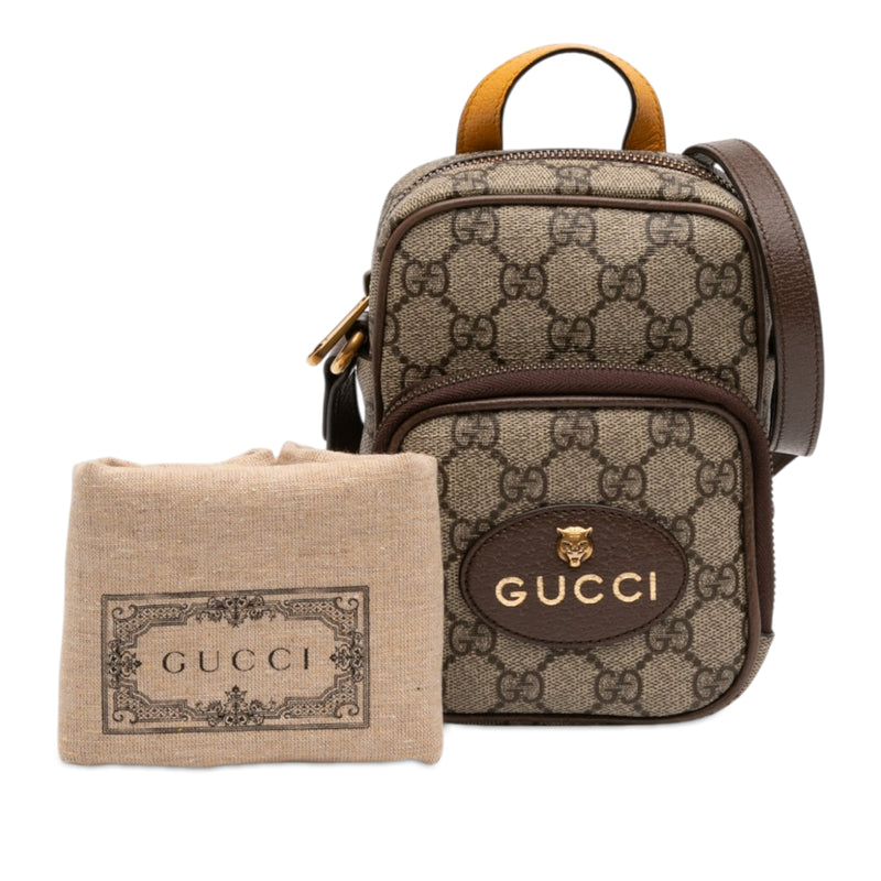 Mini GG Supreme Neo Vintage Satchel - Image 8