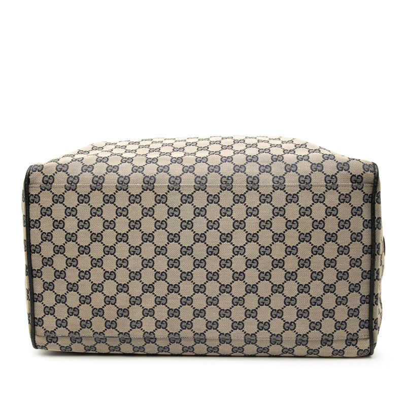 GG Canvas Web Travel Bag - Image 3