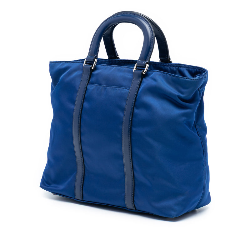 Vitello Trimmed Tessuto Satchel - Image 2
