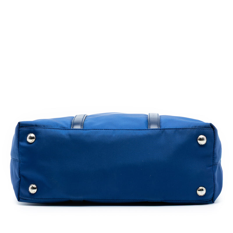 Vitello Trimmed Tessuto Satchel - Image 3