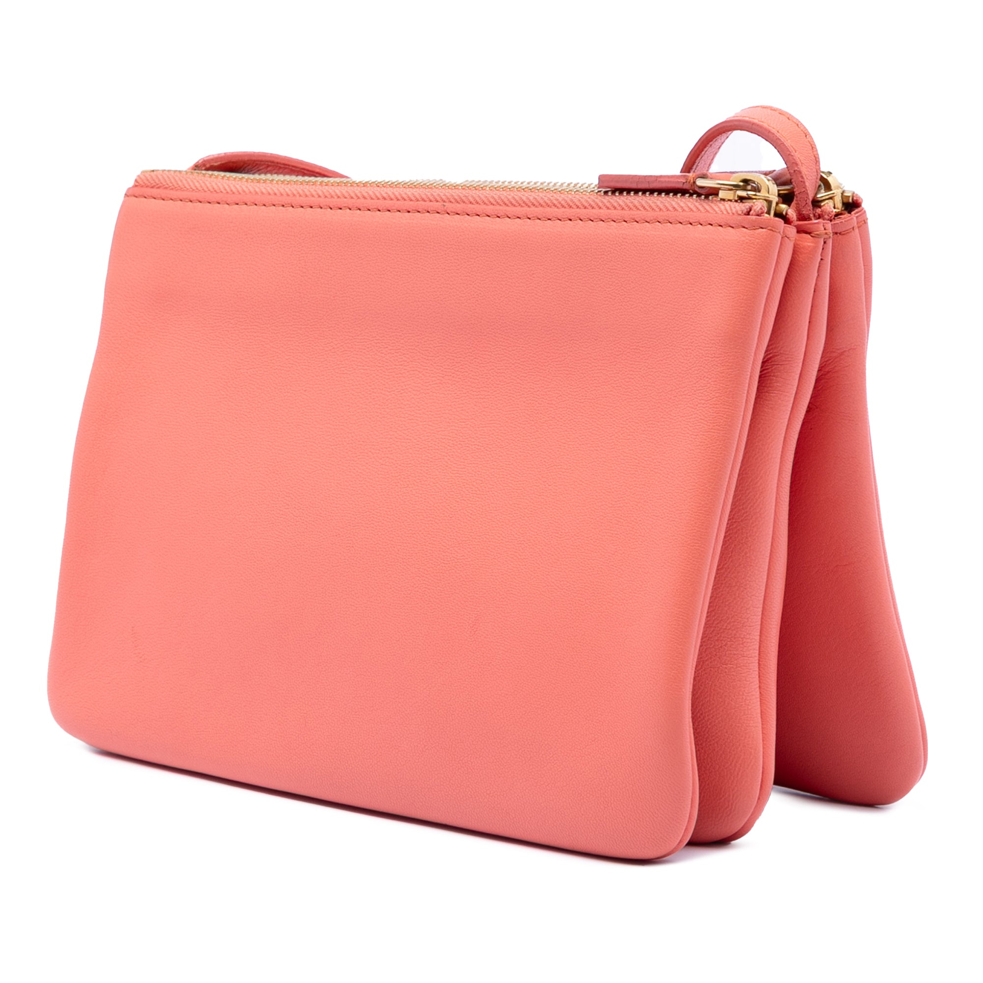 Small Lambskin Trio Crossbody - Image 2