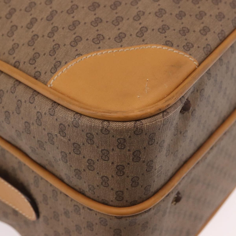 Gucci Micro Gg Canvas Beige Bag