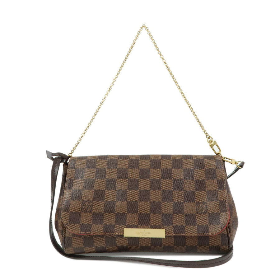 Louis Vuitton Favorite Damier Brown Canvas Bag