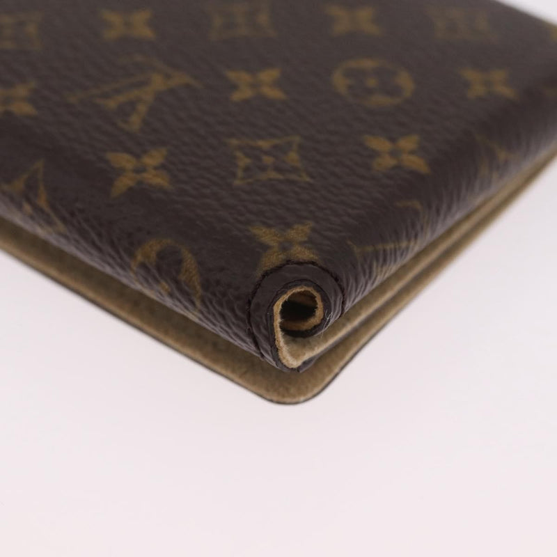 Louis Vuitton Folding Jewelry Case Monogram Canvas Brown Accessory