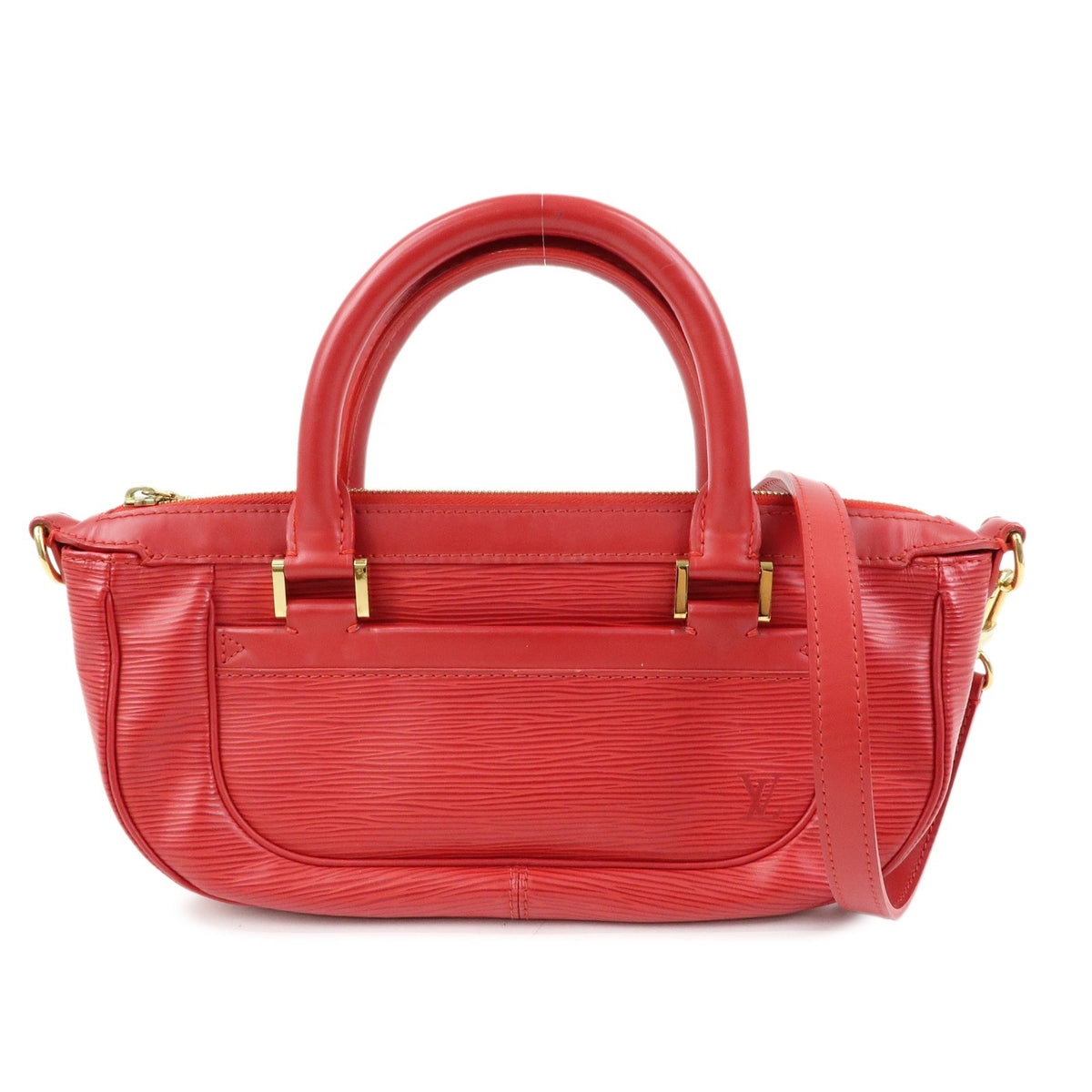Louis Vuitton Dhanura Epi Leather Red Bag