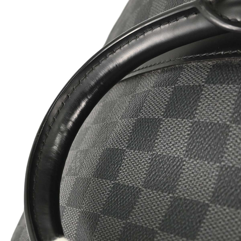 Louis Vuitton Keepall Bandouliere Damier Graphite Gray Canvas Bag