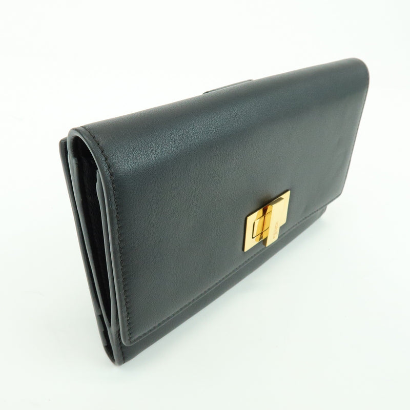 Fendi Selleria Peekaboo Leather Black Accessory