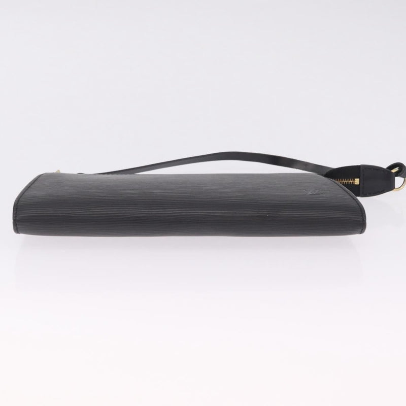 Louis Vuitton Pochette Accessoires Epi Leather Black Bag