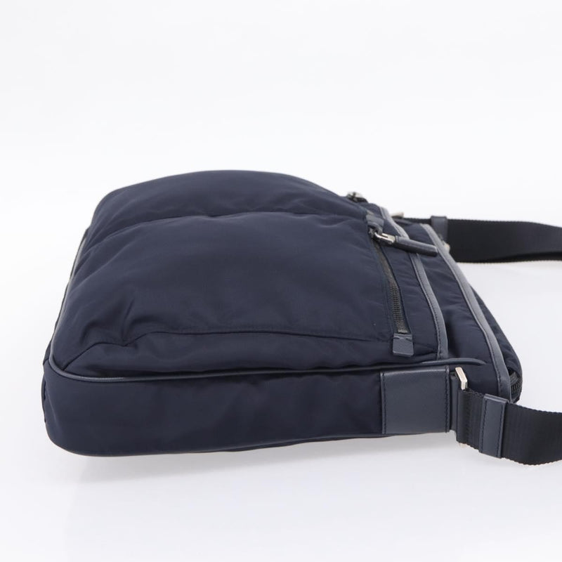 Prada Shoulder Tessuto Navy Nylon Bag