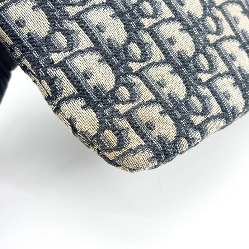 Christian Dior Travel Kit Oblique Canvas Navy Accessory