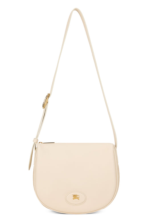 Burberry Tavistock Shoulder Bag — Beige Calfskin