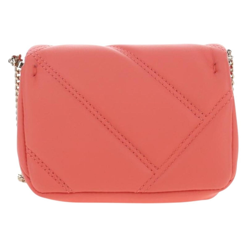 Bvlgari Serpenti Cabochon Diagonal Quilted Leather Pink Bag