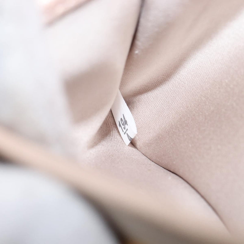 Miu Miu Zip Wristlet Matelasse Leather Beige Bag