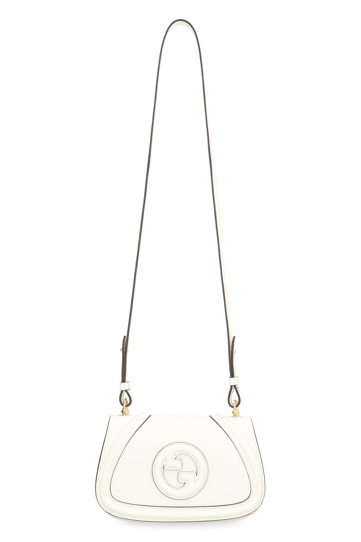Gucci Blondie Shoulder Bag — White Calfskin