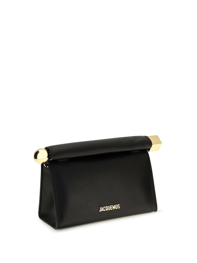 Jacquemus Clutch — Black Leather