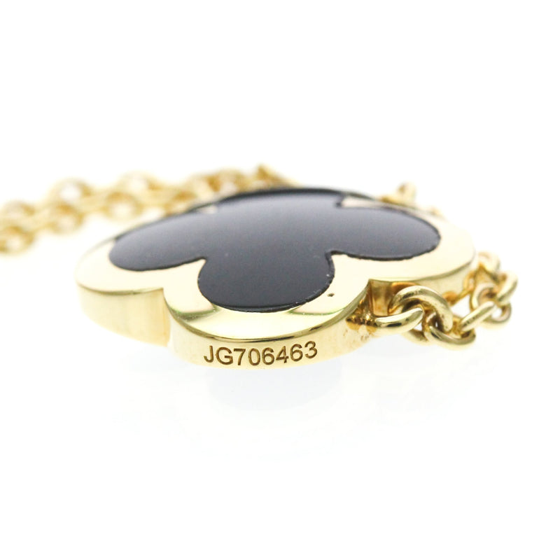 Van Cleef & Arpels Pure Alhambra Pendant 18k Yellow Gold And Onyx Yellow_gold Bijoux