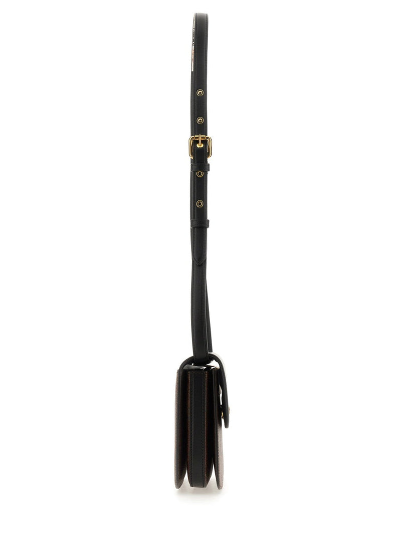 Etro Essential Shoulder Bag — Black Cotton