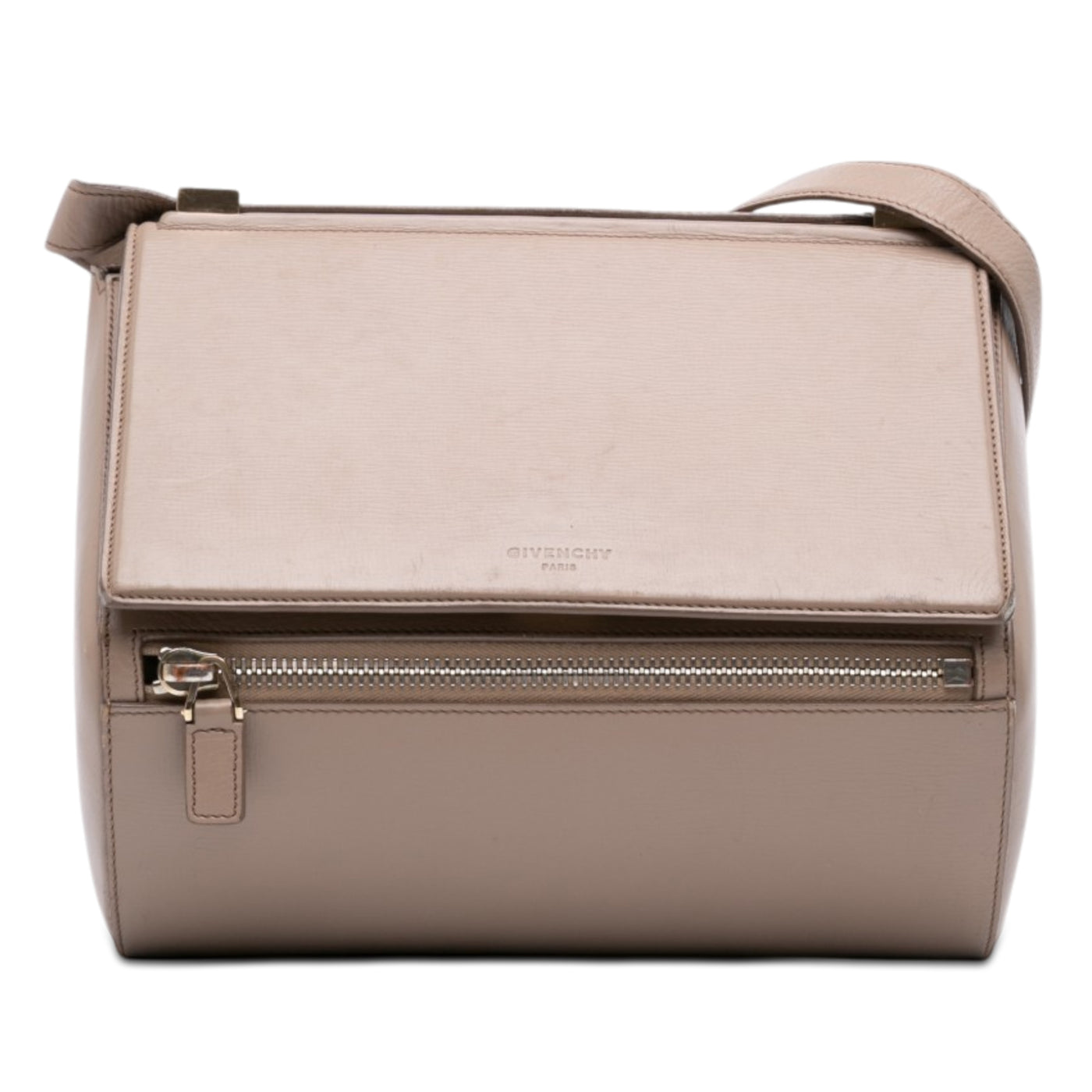Medium Grained Calfskin Pandora Box Crossbody - Image 1