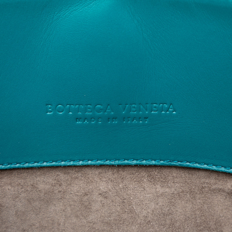 Small Nappa Intrecciato Roma Satchel - Image 6