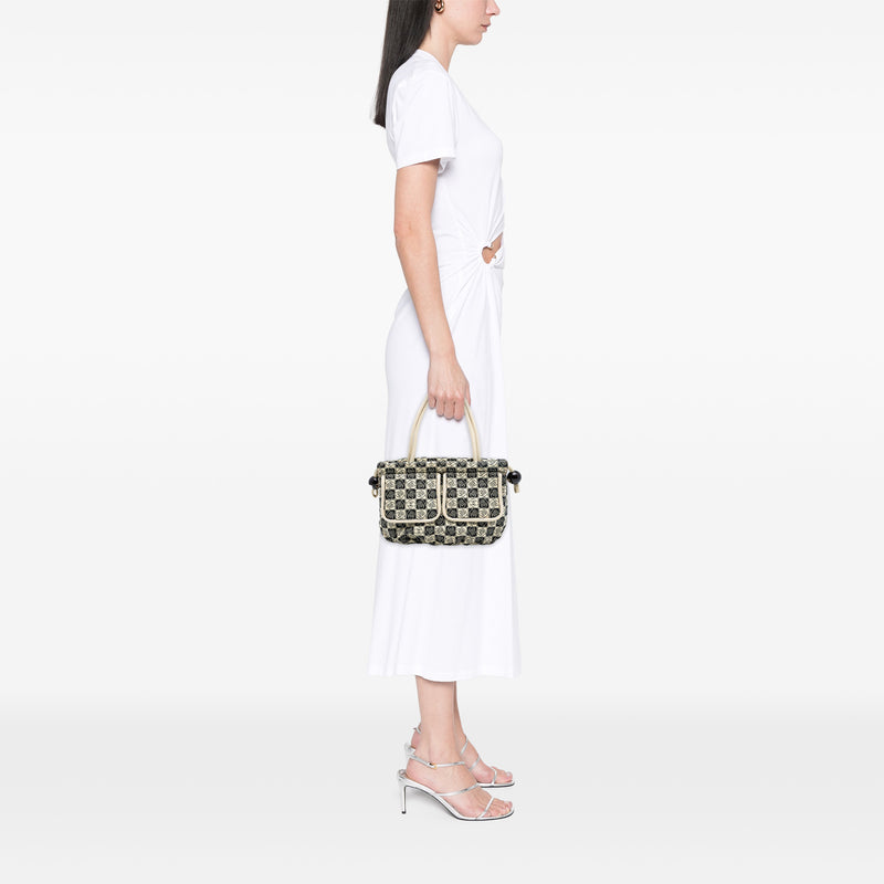Camellia Canvas Coco Ball Tote - Image 7