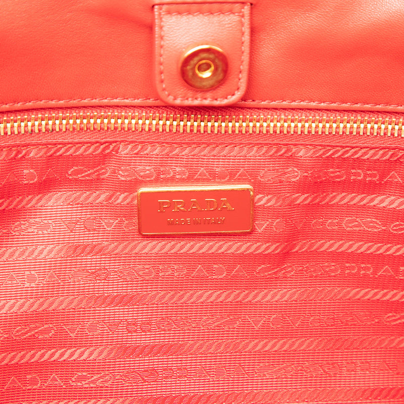 Multicolor Woven Tessuto Shopping Tote - Image 5