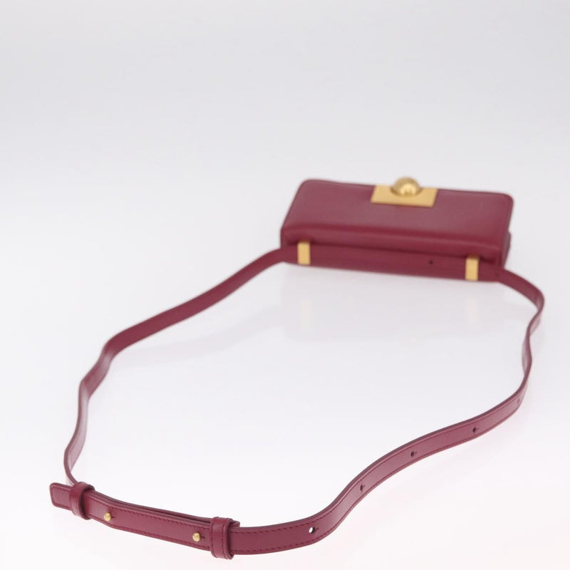 Bottega Veneta Bv Classic Spazzolato Leather Red Bag