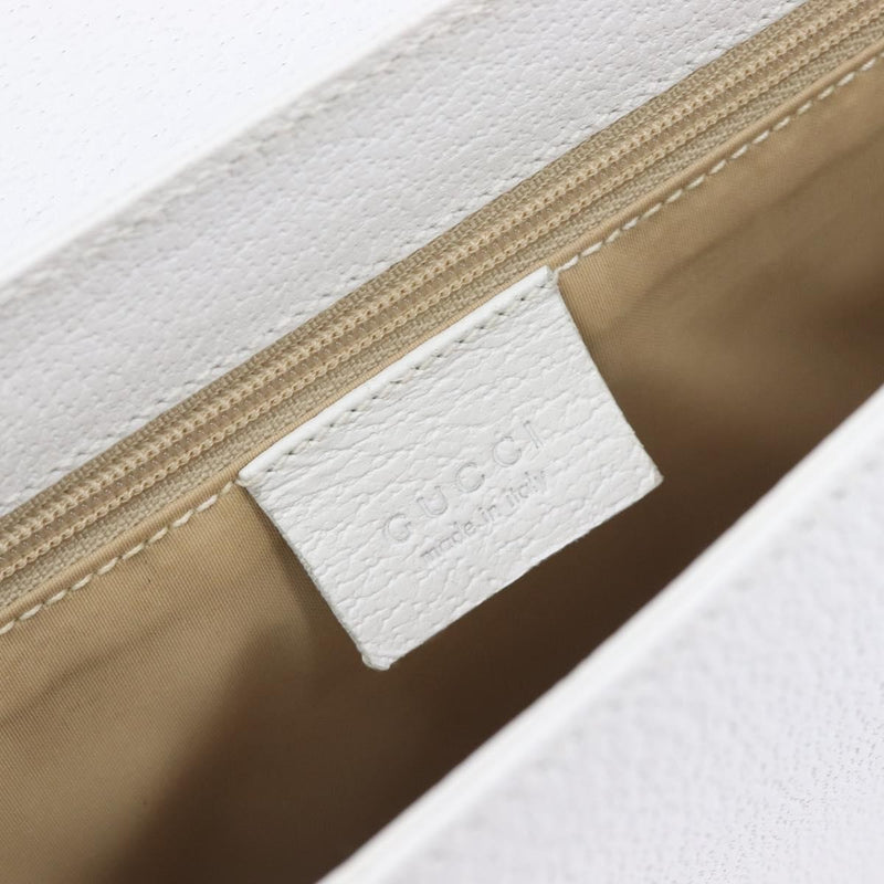Gucci Shoulder Leather White Bag