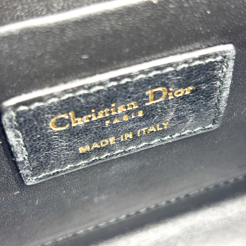 Christian Dior 30 Montaigne Box Leather Black Calfskin Bag