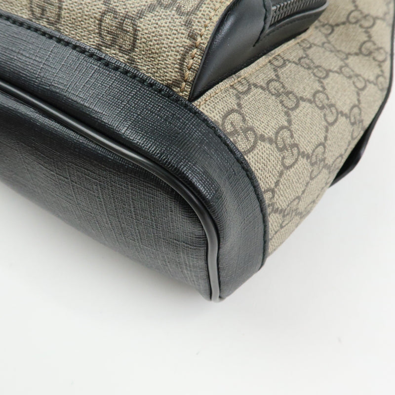 Gucci Zip Pocket Gg Coated Canvas Beige Bag