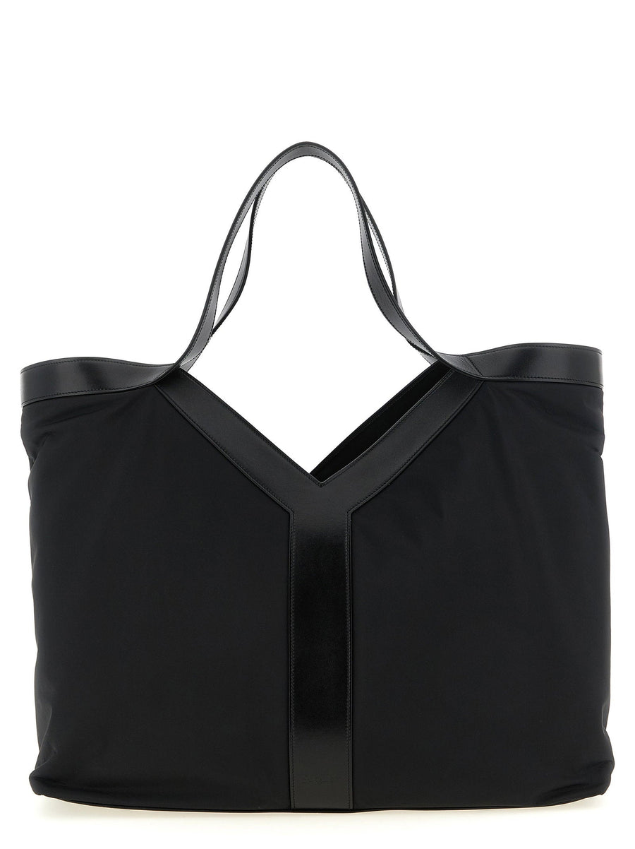 Saint Laurent Tote Bag — Black Econyl® Regenerated Nylon