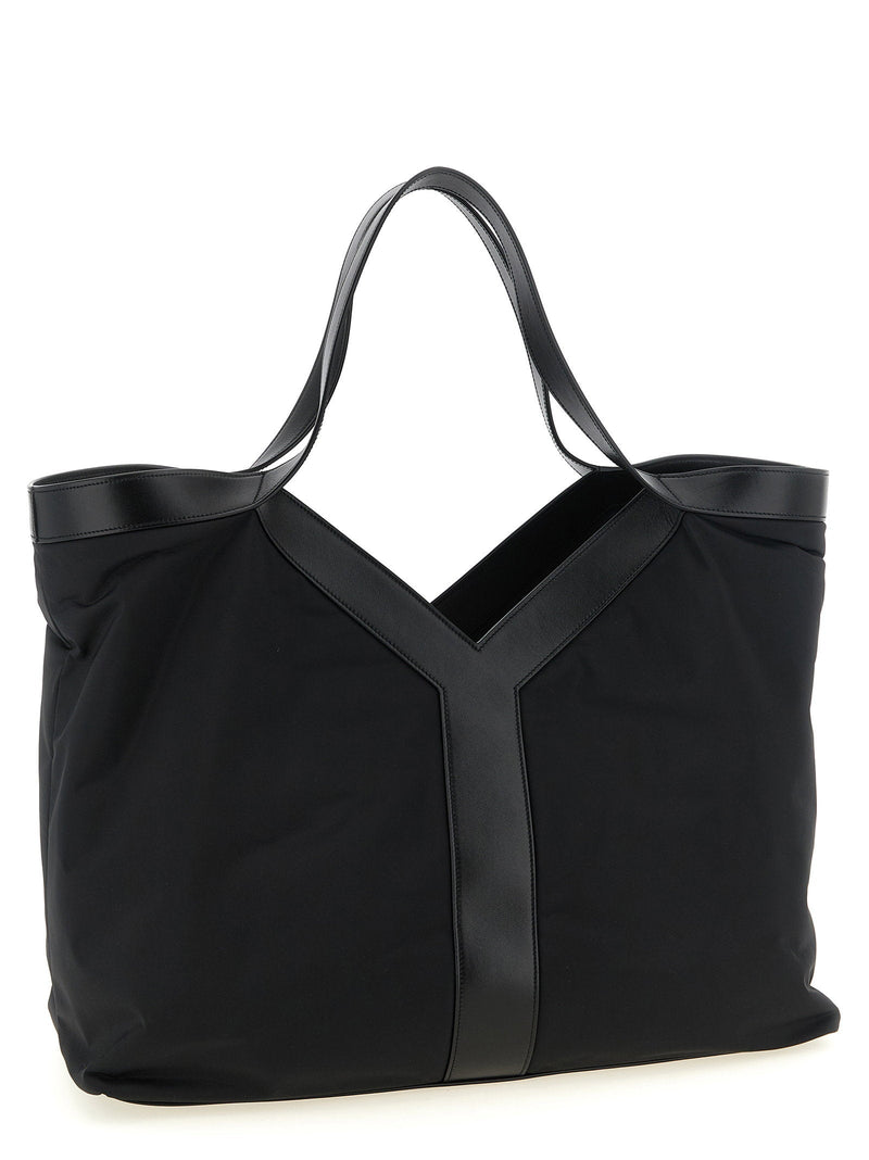 Saint Laurent Tote Bag — Black Econyl® Regenerated Nylon