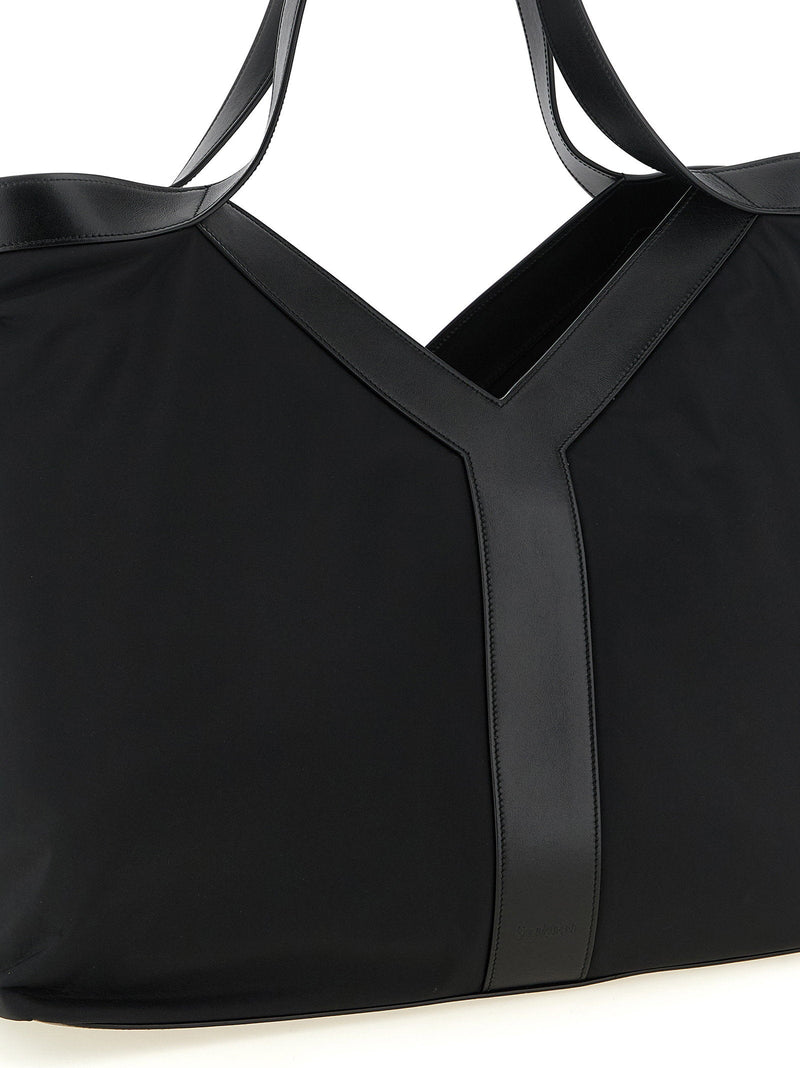 Saint Laurent Tote Bag — Black Econyl® Regenerated Nylon