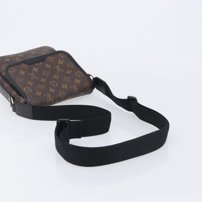 Louis Vuitton Bass Messenger Macassar Monogram Canvas Brown