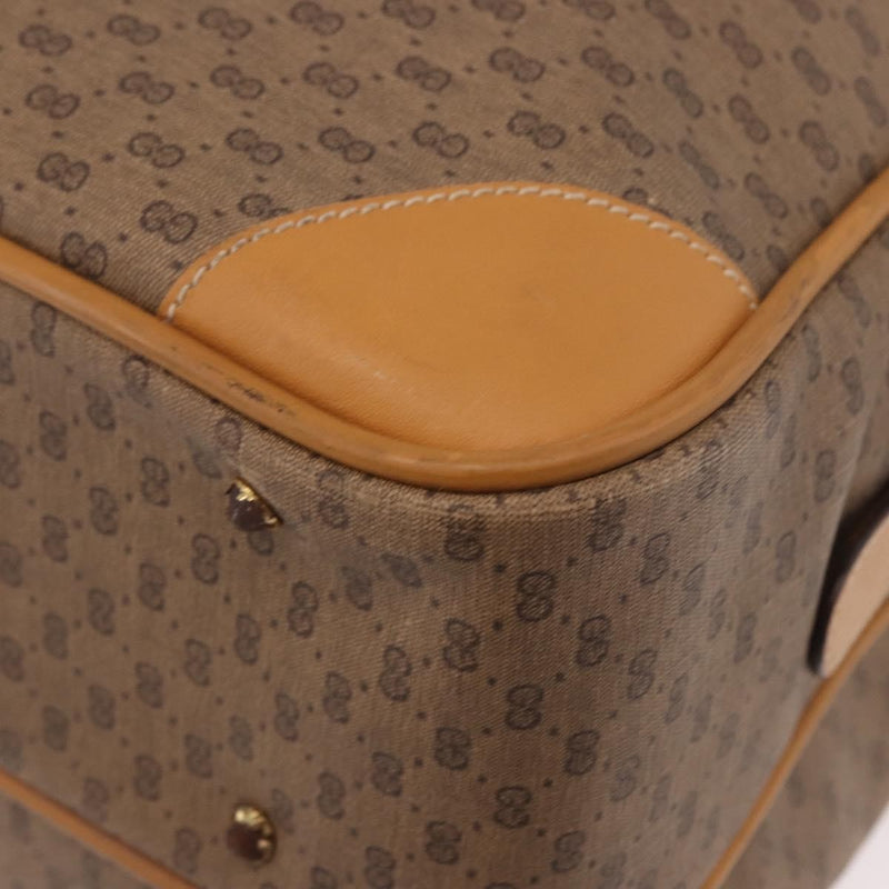 Gucci Micro Gg Canvas Beige Bag