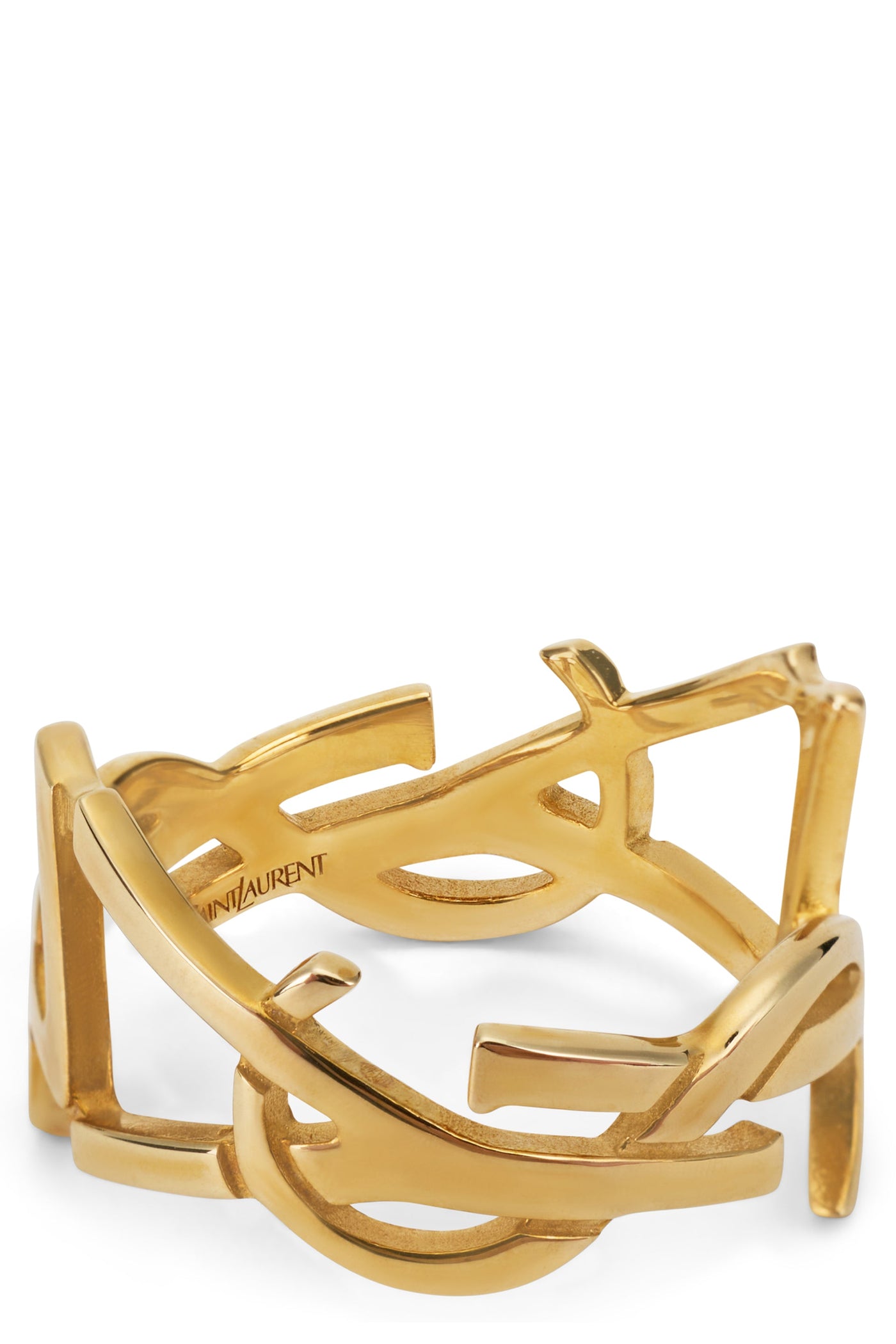 Saint Laurent Cassandre Bracelet — Gold Brass Bracelets