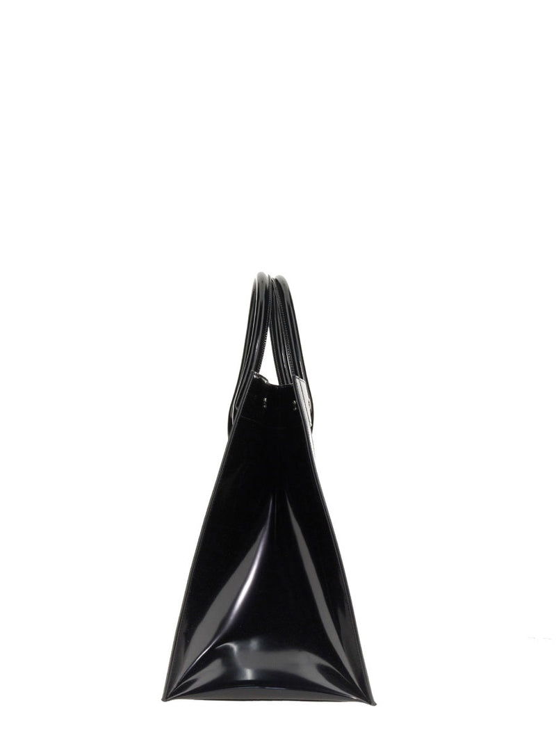 Saint Laurent Rive Gauche Shoulder Bag — Black Polyamide