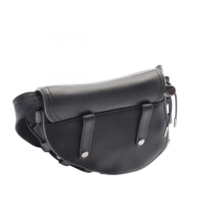 Sacai Mini Nylon and Leather Saddle Crossbody - Image 2