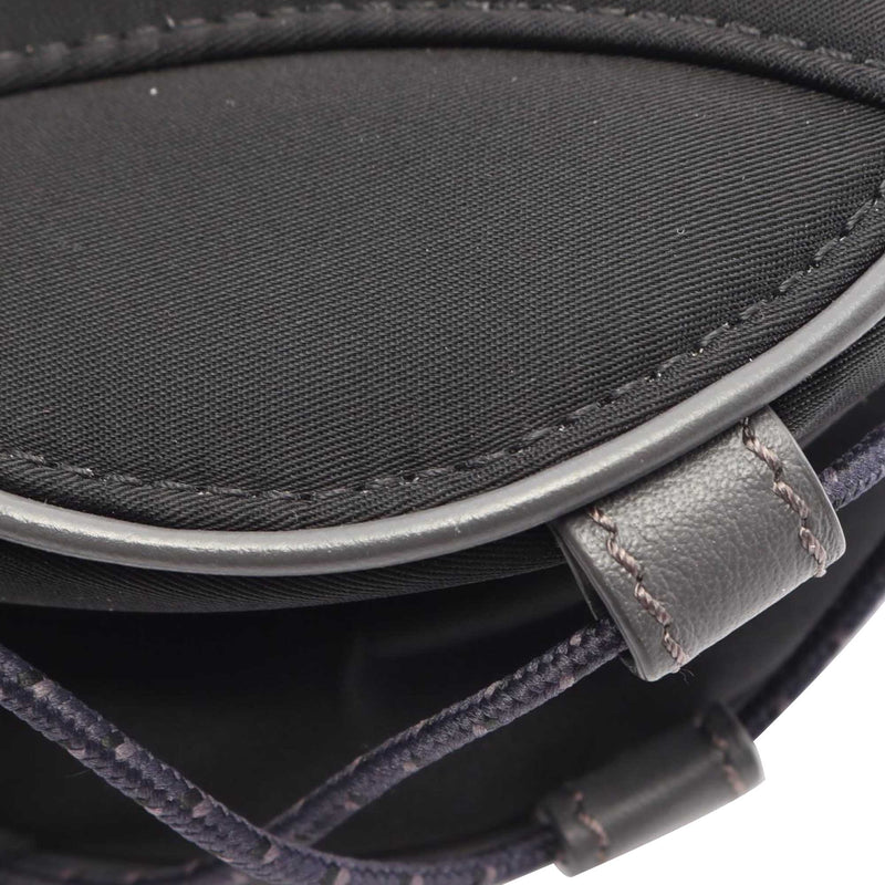 Sacai Mini Nylon and Leather Saddle Crossbody - Image 7