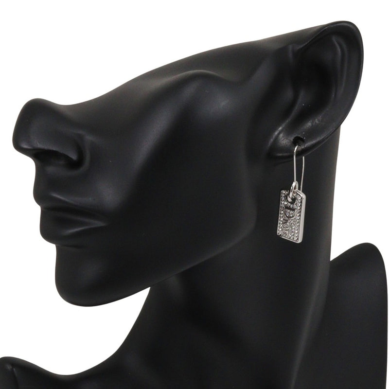 Christian Dior Vintage Logo Metal Silver Bijoux