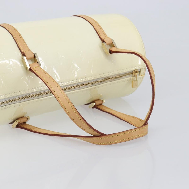 Louis Vuitton Bedford Monogram Vernis Beige Patent_leather Bag