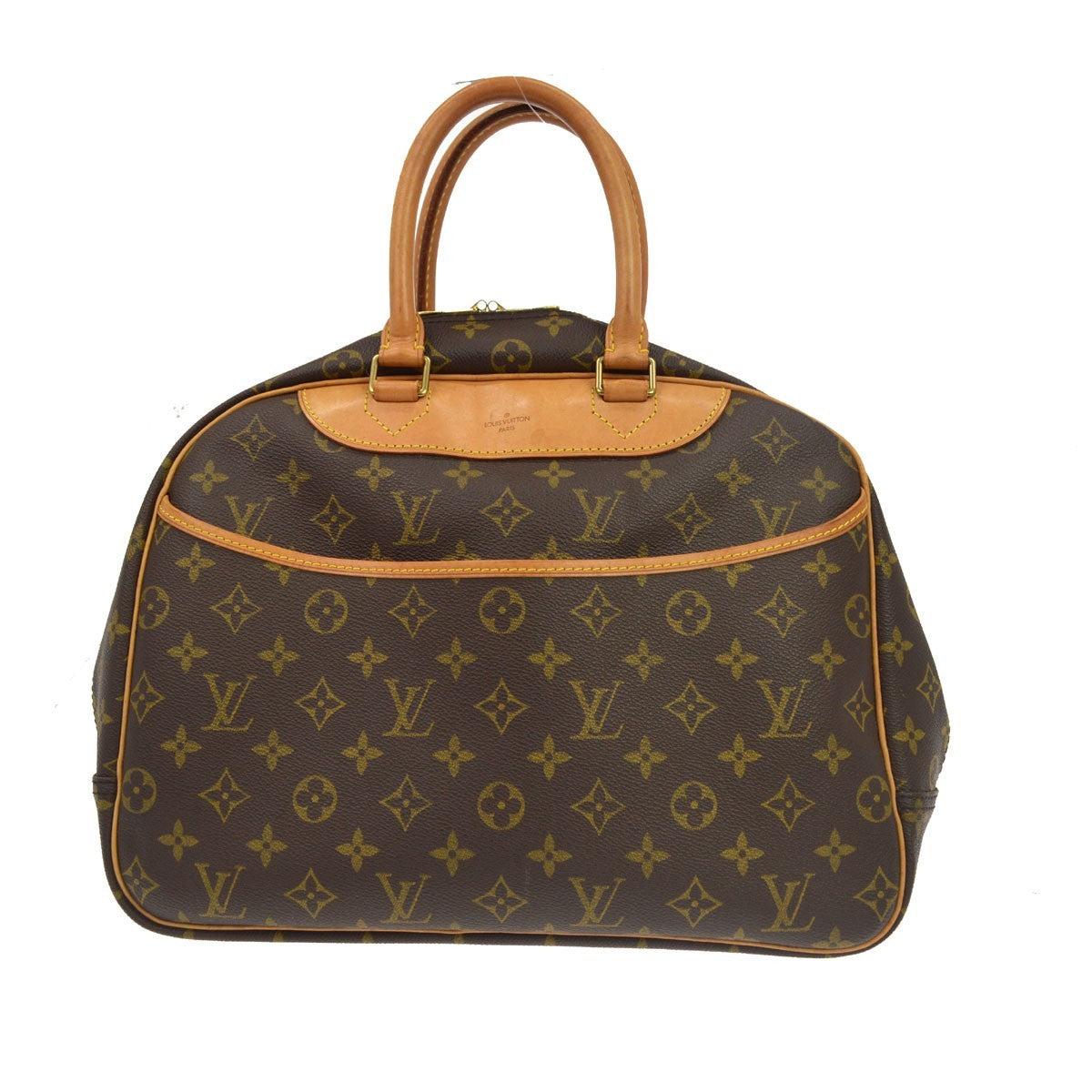 Louis Vuitton Deauville Monogram Canvas Brown Bag
