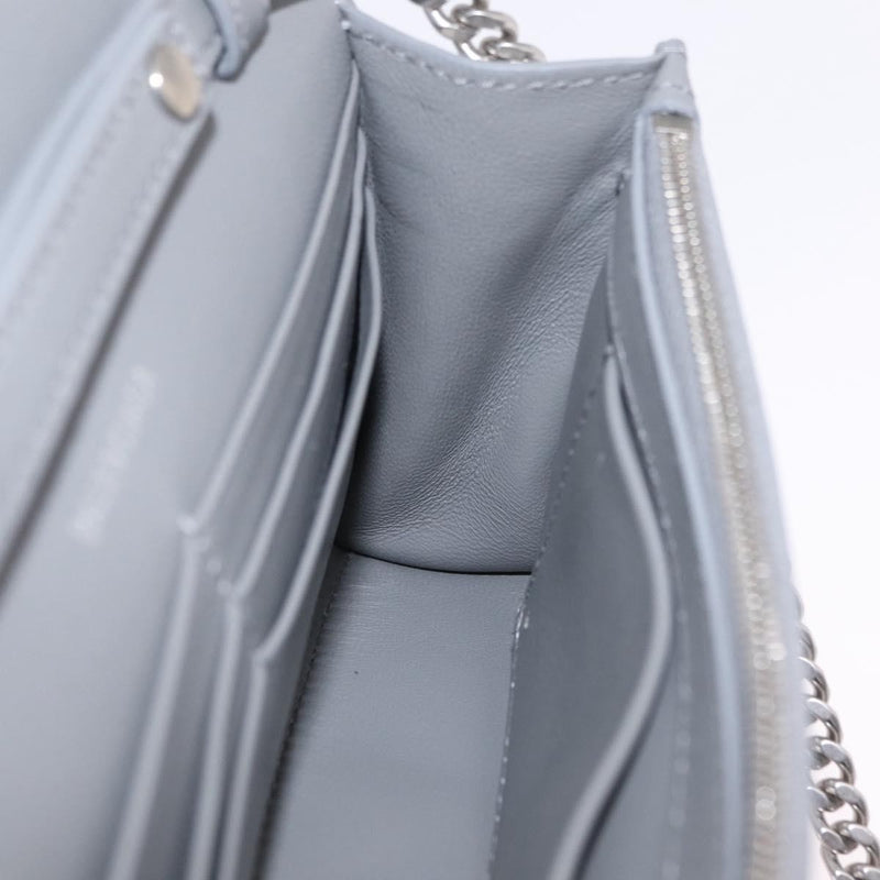 Balenciaga Hourglass Chain Leather With Sequins Silver Bag
